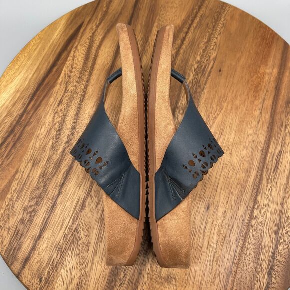 SoftWalk Bethany Sandals Womens 8.5 N Thong Leather Comfort Walking S2203-400 - Picture 6 of 8